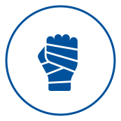Bandes adhésives  pour les sportifs